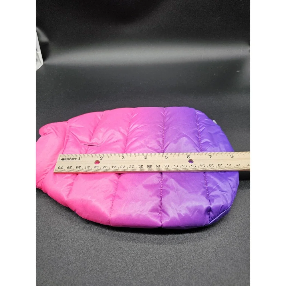 Top Paw Pink Purple Ombre Dog Puffer Coat XS Dog‎ Coat